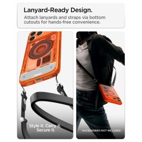 SPIGEN ULTRA HYBRID MAGSAFE IPHONE 17 PRO  18 PRO C-ONE TANGERINE