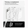SPIGEN ULTRA HYBRID T MAGSAFE IPHONE 17 PRO  18 PRO GLOSSY WHITE