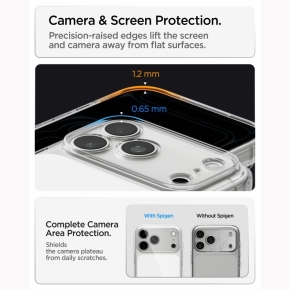 SPIGEN ULTRA HYBRID T MAGSAFE IPHONE 17 PRO  18 PRO GLOSSY WHITE