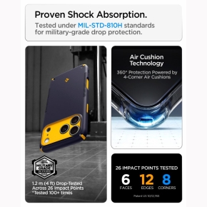 SPIGEN NANO POP HYBRID MAGSAFE IPHONE 17 PRO  18 PRO BLUEBERRY NAVY