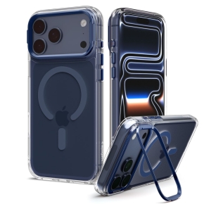 SPIGEN ULTRA HYBRID OPTIK S MAGSAFE IPHONE 17 PRO MAX  18 PRO MAX CLEARDEEP BLUE