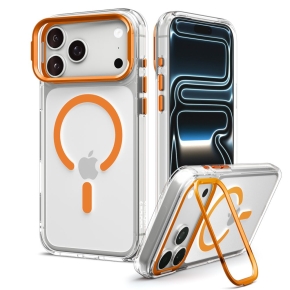SPIGEN ULTRA HYBRID OPTIK S MAGSAFE IPHONE 17 PRO MAX  18 PRO MAX CLEARORANGE