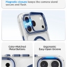 SPIGEN ULTRA HYBRID OPTIK S MAGSAFE IPHONE 17 PRO MAX  18 PRO MAX CLEARDEEP BLUE