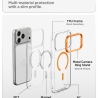 SPIGEN ULTRA HYBRID OPTIK S MAGSAFE IPHONE 17 PRO MAX  18 PRO MAX KLAR ORANGE