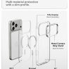 SPIGEN ULTRA HYBRID OPTIK S MAGSAFE IPHONE 17 PRO  18 PRO CLEARSILVER