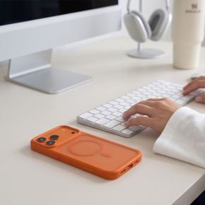 TECH-PROTECT MAGMAT MAGSAFE CC IPHONE 17 PRO  18 PRO MATTE COSMIC ORANGE