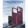 ESR CYBER TOUGH MAGSAFE IPHONE 17 PRO MAX  18 PRO MAX DEEP BURGUNDY