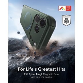 ESR CYBER TOUGH MAGSAFE IPHONE 17 PRO MAX 18 PRO MAX GREEN