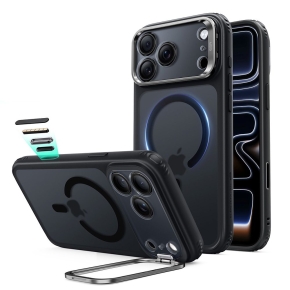 ESR CLASSIC HYBRID KICKSTAND MAGSAFE IPHONE 17 PRO 18 PRO FROSTED BLACK