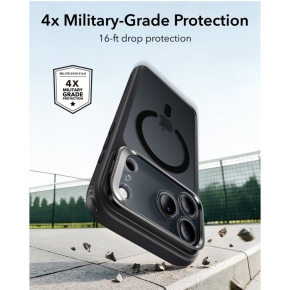 ESR CLASSIC HYBRID KICKSTAND MAGSAFE IPHONE 17 PRO  18 PRO FROSTED BLACK