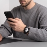TECH-PROTECT SILICONE APPLE WATCH 8  9  10  11  12  SE  ULTRA (44  45  46  49 MM) BLACK