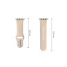 TECH-PROTECT SILICONE APPLE WATCH 8  9  10  11  12  SE  ULTRA (44  45  46  49 MM) WALNUT