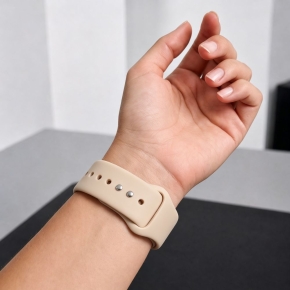 TECH-PROTECT SILICONE APPLE WATCH 8  9  10  11  12  SE  ULTRA (44  45  46  49 MM) WALNUT