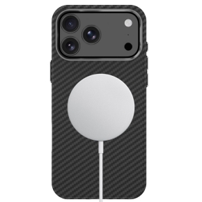 TECH-PROTECT ION CARBON MAGSAFE IPHONE 17 PRO MAX  18 PRO MAX BLACKSILVER