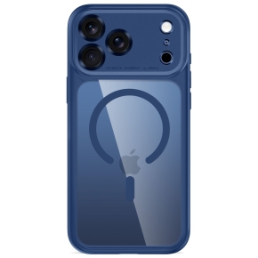 TECH-PROTECT MAGPEAK MAGSAFE CC IPHONE 17 PRO  18 PRO DEEP BLUECLEAR