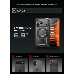 SUPCASE UB GRIP MAG MAGSAFE IPHONE 17 PRO MAX   18 PRO MAX BLACK