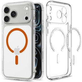 SPIGEN ULTRA HYBRID MAGSAFE IPHONE 17 PRO MAX 18 PRO MAX CLEARORANGE