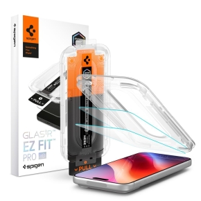 SZKŁO HARTOWANE SPIGEN GLAS.TR EZ FIT PRO HD AC 2-PACK IPHONE 16 PRO 17 17 PRO 18 PRO CLEAR