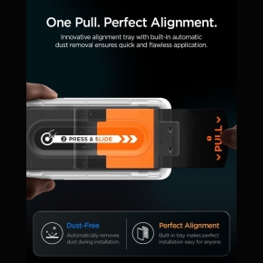 SZKŁO PRYWATYZUJĄCE SPIGEN GLAS.TR EZ FIT PRO HD AC IPHONE 18 PRO PRIVACY