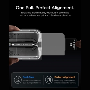 SZKŁO HARTOWANE SPIGEN GLAS.TR EZ FIT PRO HD AC 2-PACK IPHONE DUO CLEAR