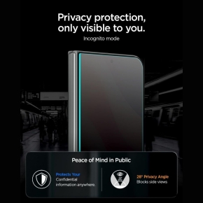 SZKŁO PRYWATYZUJĄCE SPIGEN GLAS.TR EZ FIT PRO HD AC 2-PACK IPHONE DUO PRIVACY