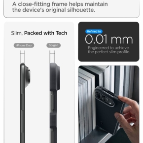 SPIGEN NANO POP MAG MAGSAFE IPHONE DUO BLACK SESAME