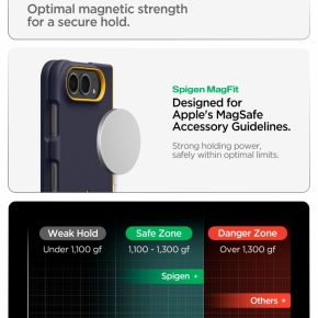 SPIGEN NANO POP HYBRID MAG MAGSAFE IPHONE DUO BLUEBERRY NAVY