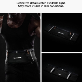 SPIGEN A712 DYNAMIC SHIELD WAIST (L) BLACK