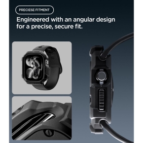 SPIGEN RUGGED ARMOR APPLE WATCH 12 (42 MM) MATTE BLACK