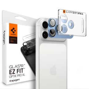 OSŁONA APARATU SPIGEN OPTIK PRO XL GLAS.TR EZ FIT CAMERA PROTECTOR IPHONE 18 PRO LIGHT BLUE
