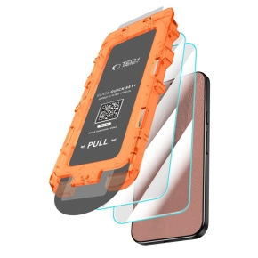 SZKŁO HARTOWANE TECH-PROTECT QUICK SET+ 2-PACK GOOGLE PIXEL 9  9 PRO  10  10 PRO  11  11 PRO CLEAR