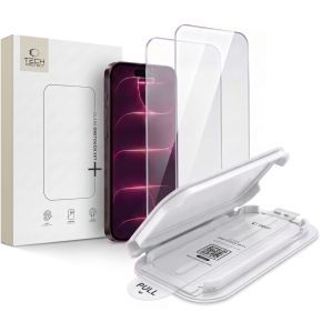 SZKŁO HARTOWANE TECH-PROTECT ONETOUCH SET+ 2-PACK IPHONE 17 PRO MAX  18 PRO MAX CLEAR