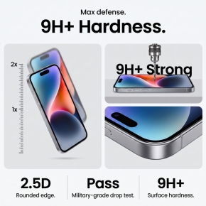 SZKŁO HARTOWANE TECH-PROTECT ONETOUCH SET+ 2-PACK IPHONE 17 PRO MAX  18 PRO MAX CLEAR