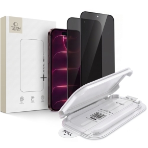 SZKŁO PRYWATYZUJĄCE TECH-PROTECT ONETOUCH SET SPY+ 2-PACK IPHONE 18 PRO MAX PRIVACY