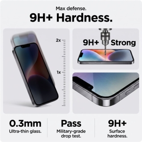SZKŁO PRYWATYZUJĄCE TECH-PROTECT ONETOUCH SET SPY+ 2-PACK IPHONE 18 PRO MAX PRIVACY