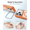 ESR CLASSIC HYBRID KICKSTAND MAGSAFE IPHONE 17 PRO  18 PRO FROSTED ORANGE