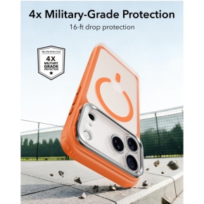 ESR CLASSIC HYBRID KICKSTAND MAGSAFE IPHONE 17 PRO  18 PRO FROSTED ORANGE