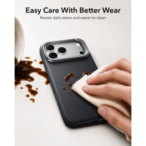 ESR LEATHER KICKSTAND MAGSAFE IPHONE 17 PRO  18 PRO BLACK