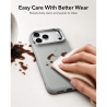 ESR LEATHER KICKSTAND MAGSAFE IPHONE 17 PRO  18 PRO GREY