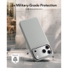 ESR LEATHER KICKSTAND MAGSAFE IPHONE 17 PRO  18 PRO GREY