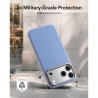 ESR LEATHER KICKSTAND MAGSAFE IPHONE 17 PRO  18 PRO LIGHT BLUE