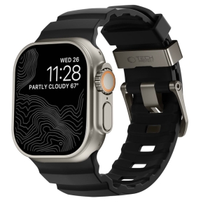 TECH-PROTECT MOTION APPLE WATCH 8  9  10  11  12  SE  ULTRA (44  45  46  49 MM) BLACK