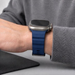 TECH-PROTECT MOTION APPLE WATCH 8  9  10  11  12  SE  ULTRA (44  45  46  49 MM) NAUTICAL BLUE