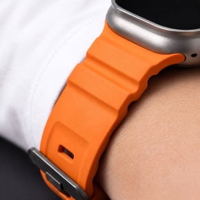 TECH-PROTECT MOTION APPLE WATCH 8  9  10  11  12  SE  ULTRA (44  45  46  49 MM) SIGNAL ORANGE