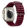 TECH-PROTECT ICONBAND PRO APPLE WATCH 8  9  10  11  12  SE  ULTRA (44  45  46  49 MM) DEEP BURGUNDY