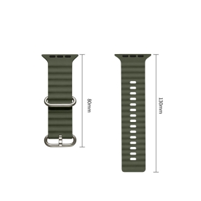 TECH-PROTECT ICONBAND PRO APPLE WATCH 8  9  10  11  12  SE  ULTRA (44  45  46  49 MM) MILITARY GREEN