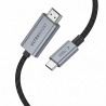 TECH-PROTECT ULTRABOOST CABLE USB-C TO HDMI 2.1 8K 60HZ 300CM IRON GREY