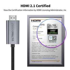 TECH-PROTECT ULTRABOOST CABLE USB-C TO HDMI 2.1 8K 60HZ 300CM IRON GREY