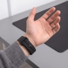 TECH-PROTECT SILICONE LINE APPLE WATCH 8  9  10  11  12  SE  ULTRA (44  45  46  49 MM) BLACK