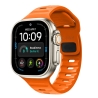 TECH-PROTECT SILICONE LINE APPLE WATCH 8  9  10  11  12  SE  ULTRA (44  45  46  49 MM) ORANGE